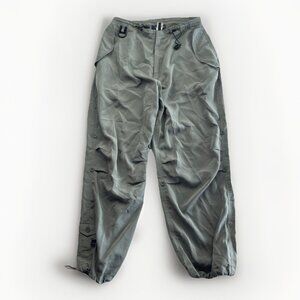 Y2K Vipe Military Cargo Tech Jogger Pants Gorpcore Baggy Sz 30 Skater 2000's